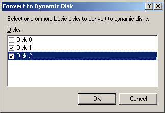 Convert Disk