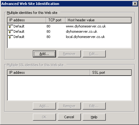 Website Identification
